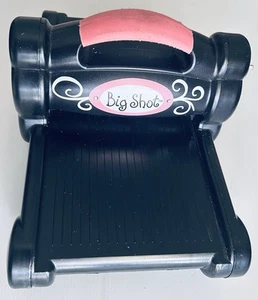 Sizzix Big Shot Die Cutting Embossing Machine- NO HANDLE OR PLATES BLACK PINK - Picture 1 of 13