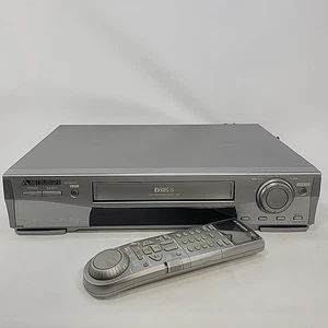 Mitsubishi HS-HD2000U HD Digital VCR DVHS SVHS VHS TBC/DNR con telecomando FUNZIONA! - Foto 1 di 11