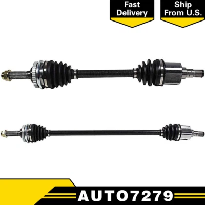 Pair Front CV Axle Drive for GEO METRO 95-97 L4 1.3L Automatic Transmission - Изображение 1 из 4