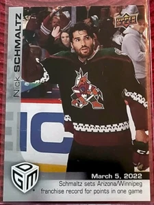 2021-22 Upper Deck Game Dated Moments /499 Nick Schmaltz #62 - Bild 1 von 2