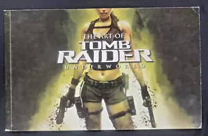 The Art of Tomb Raider Underworld 2008 folleto promocional videojuego bono de reserva - Imagen 1 de 2
