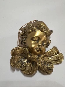 Baby Angel Ornament Copper Colored - Picture 1 of 4