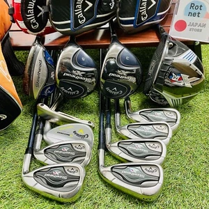 Callaway Fullset XR Steelhead 1w 3w 5w 5hybrid XR Irons 5-9P 12pics Golf Culbs - Picture 1 of 24