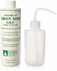 COSCO Tincture Green Soap 16 oz Tattoo Stencil Cleaner with 250ml Squeeze Bottle
