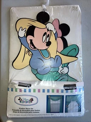 Bebé Mickey y Bebé Minnie Disney Bebés Conjunto de Decoración de Ventana Foto 1 de 2
