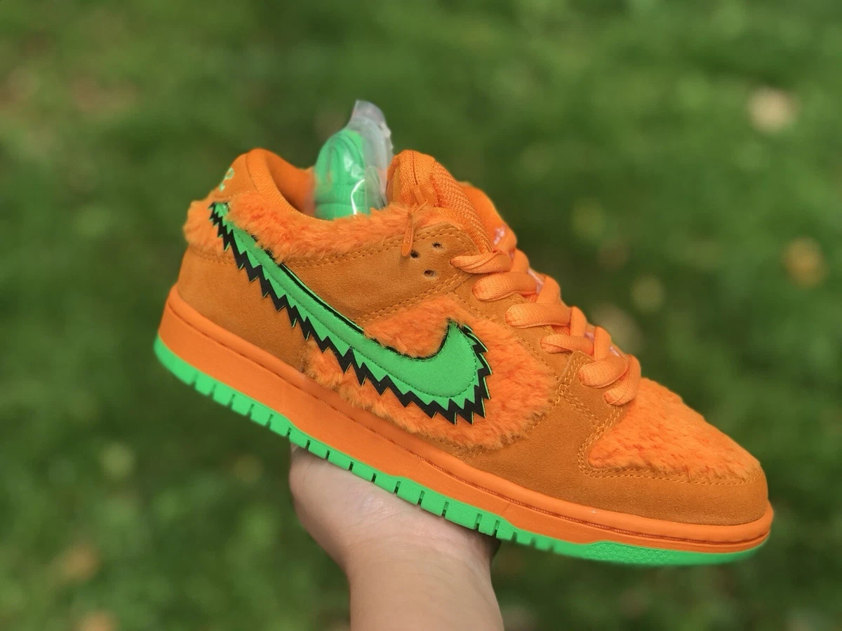 Nike Grateful Dead x Dunk SB Low Orange Bear for Sale