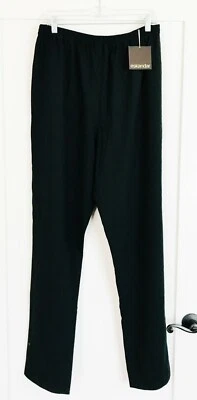 CALÇA CALÇA PRETA DE LÃ LEVE ESKANDAR TAMANHO 3 NOVA $650.00 ETIQUETA MARROM TAMBÉM - Imagem 1 de 4