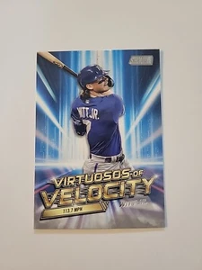 2023 Topps Stadium Club #VV-23 Bobby Witt Jr Virtuosos of Velocity KC Royals E18 - Picture 1 of 2