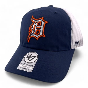 '47 Brand Detroit Tigers MLB scintillante maglia pulizia donna snapback cappello papà - Foto 1 di 5