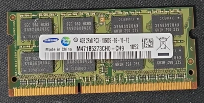 DELL SAMSUNG 4GB SO-DIMM PC3 10600 DDR3 - NOTEBOOK / LAPTOP / AIO: MEMORIA RAM Foto 1 de 2