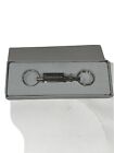 Vtg Chrysler Keychain 2 piece Keychain 2 Rings One Detachable w Box Rare