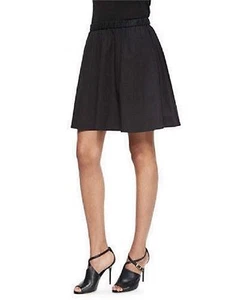 The Fisher Project Black Cotton Flare Short Skirt  The Fisher Project.SZ:XL - Picture 1 of 8
