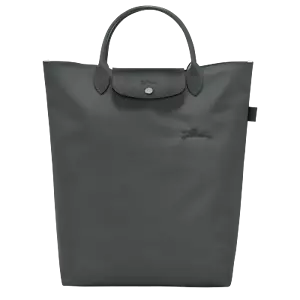 Bolso de Mano Longchamp Le Pliage Medio Verde Reciclado Asa Corta ~NUEVO EN PAQUETE~ GRAFITO - Imagen 1 de 7