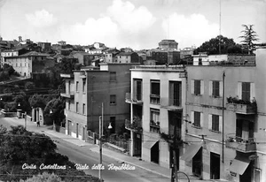 5147) CIVITA CASTELLANA (VITERBO) VIALE DELLA REPUBBLICA. VIAGGIATA. - Bild 1 von 2