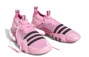 MEN'S ADIDAS BOOST TRAE YOUNG 2 PINK TRAP HOUSE BLACK MAGENTA IE1667 sz 9.5 - Picture 1 of 13