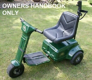 OWNERS INSTRUCTION HANDBOOK / MANUAL - PATTERSON TRIO GOLF BUGGY - Picture 1 of 1