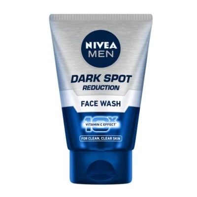 Nivea Men Dark Spot Reduction Face Wash 10x Vitamin C Effect - 100gm - Image 1 of 2