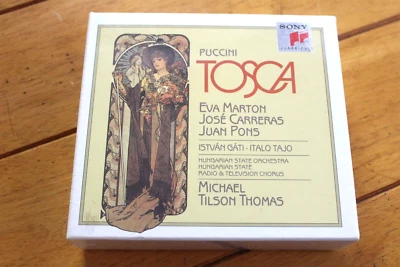 MICHAEL TILSON THOMAS - PUCCINI TOSCA CD BOX SET, 2 DISC [NEW SEALED] - Image 1 of 4
