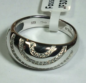 Fossil Ring .925 Sterling Silber Gr. 17    JFS00252040510  EB216 - Bild 1 von 3