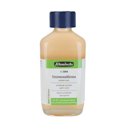 SCHMINCKE KÜNSTLERFARBEN Schmincke Öl / Acrylfarbe Universalfirnis seidenmatt Hilfsmittel 200 ml 50044