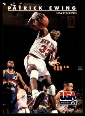 1992 SkyBox USA #27 Patrick Ewing - USA - HOF - Image 1 of 2