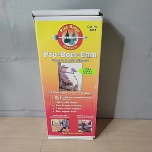 Pine Ridge Archery Products Pro Bow Cam Camera & Bow Support Vintage - Picture 1 of 6