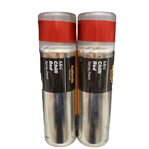 MINI CHILLI ROT SPRÜHFARBE 300ML HALFORDS DOSEN X2 - Bild 1 von 3