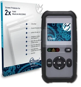 Bruni 2x Lámina Protectora para Autel MaxiLink ML529HD Película Protectora - Imagen 1 de 3