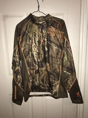 Browning Hells Canyon Base Layer Midweight TP Mock Top Size Large NWT Camo - Image 1 of 4