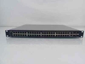 Cisco SG500-52P-K9 V03 48 Port PoE Gigabit Smart Managed Switch With Rack Mounts - Afbeelding 1 van 8
