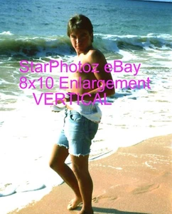 NEW Gorgeous 8x10 Enlargement DAVID CASSIDY!! Partridge Family! Beach! VERTICAL! - Picture 1 of 1