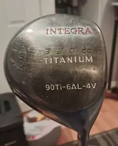 Integra 330 cc Black Titanium Driver 9°, RH, Regular 90Ti-6AL-4V - Picture 1 of 5