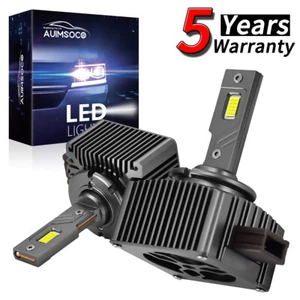 For Mercedes-Benz SL65 AMG 2011 2013-2014 D1S D1R LED Headlight Hi/Lo Beam Bulbs - Picture 1 of 13