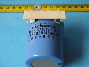 NICHICON BKO-CA1015-H10 LNR2G601ASMCMG 400V 600µF Capacitor - Picture 1 of 5