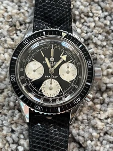 Favre-Leuba Geneve Sea & Sky #33033 Valjoux 72 Movement & Is Triple Signed - Picture 1 of 9