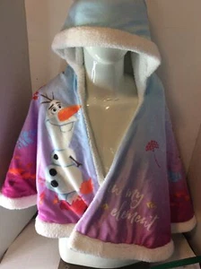 Disney Frozen  II  Faux Fur Hooded Cape - Picture 1 of 3