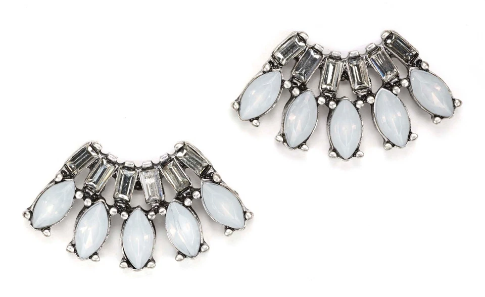 Ann Taylor Loft Breast Cancer Research Foundation Fan Earrings 39.50