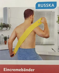 Russka Eincremehilfe Senioren Rückencremer Bänder 5St. waschbar wiederverwendbar - Bild 1 von 2