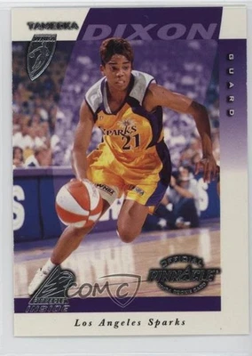 1997 Pinnacle Inside WNBA Tamecka Dixon #40 Rookie RC - Image 1 of 2