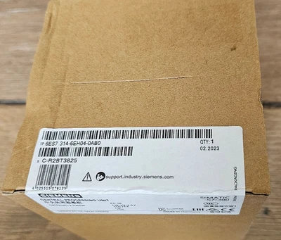 SIEMENS 6ES7314-6EH04-0AB0 VERSIEGELT. Fachhändler, SOFORT lieferbar, inkl. MwSt - Bild 1 von 2