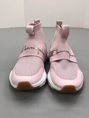 Champion Rally Pro Script Shoes Womens Size 9 Pink Slip-On Sneakers CPST039SW - Image 1 of 4