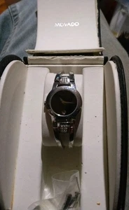 Movado Amorosa Ladies Stainless Steel Watch 84 E4 1984 – 24mm - Picture 1 of 5