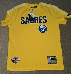 Neu mit Etikett Buffalo Sabres Pro Standard Shirt mit Rückenschlag Large 2-seitig - Bild 1 von 8