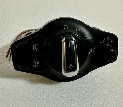 Audi A4 S4 8K A5 S5 8T Light Switch Car NSW NSL Chrome Finish 8K0941531AS - Image 1 of 4