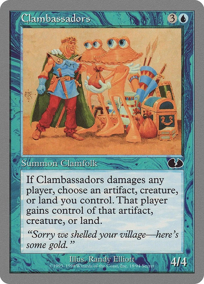 MTG Magic the Gathering Clambassadors (18/94) Unglued LP - Image 1 of 1