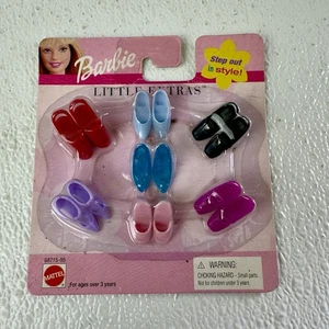 Barbie Little Extras Shoes Set Accessories Vintage Mattel NIB Package Wear - Bild 1 von 6
