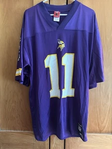 Reebok NFL Minnesota Vikings Daunte Culpepper #11 Jersey Mens Medium - Picture 1 of 4