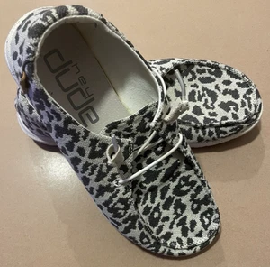 Hey Dude Wendy Woven Cheetah graue Damen-Sneaker Slipper Größen US-Größe 9 - Bild 1 von 6