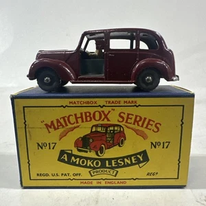 MINTY Fresh in Box MIB Matchbox Series #17 Austin METROPOLITAN TAXI Moko Lesney - Picture 1 of 14