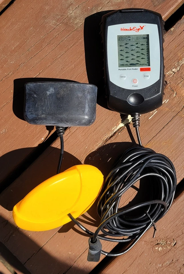 Original HawkEye Portable Fish Finder FF3350P USA - Image 1 of 1
